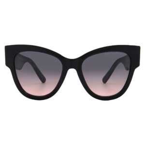 marc jacobs grey fuchsia cat eye ladies sunglasses marc 697/s 0807/ff 53