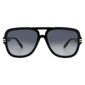 marc jacobs grey shaded navigator men's sunglasses marc 637/s 0807/9o 58