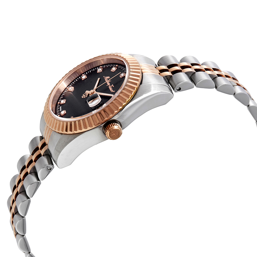 mathey tissot mathey iii quartz crystal black dial ladies watch d810rn mathey tissot mathey iii quartz crystal black dial ladies watch d810rn