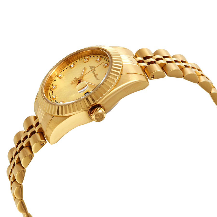 mathey tissot mathey iii quartz crystal gold dial ladies watch d810pdi mathey tissot mathey iii quartz crystal gold dial ladies watch d810pdi