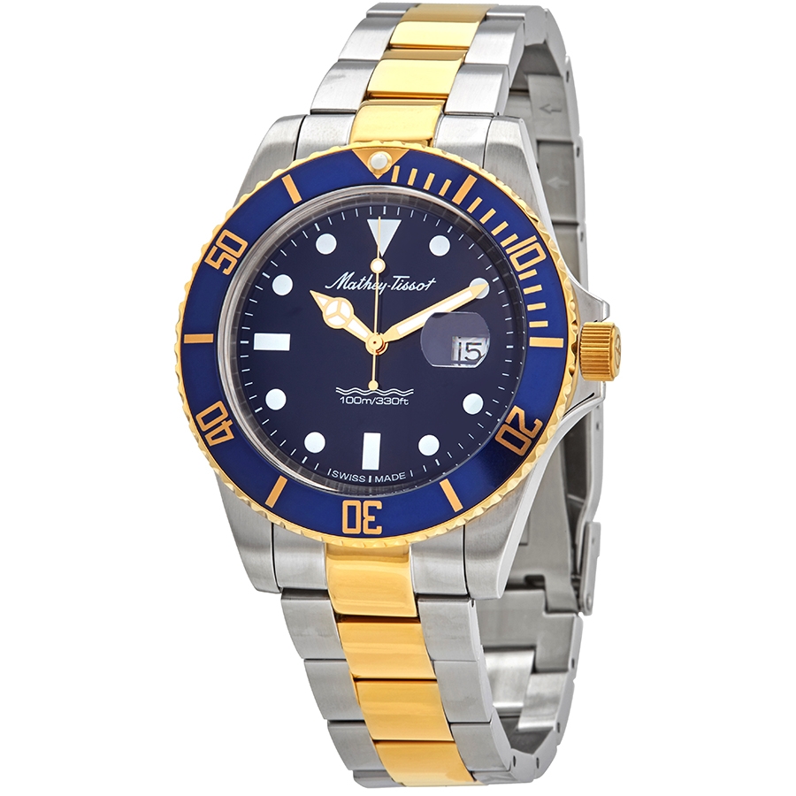 mathey tissot mathey vintage quartz blue dial men's watch h9010bbu mathey tissot mathey vintage quartz blue dial men's watch h9010bbu