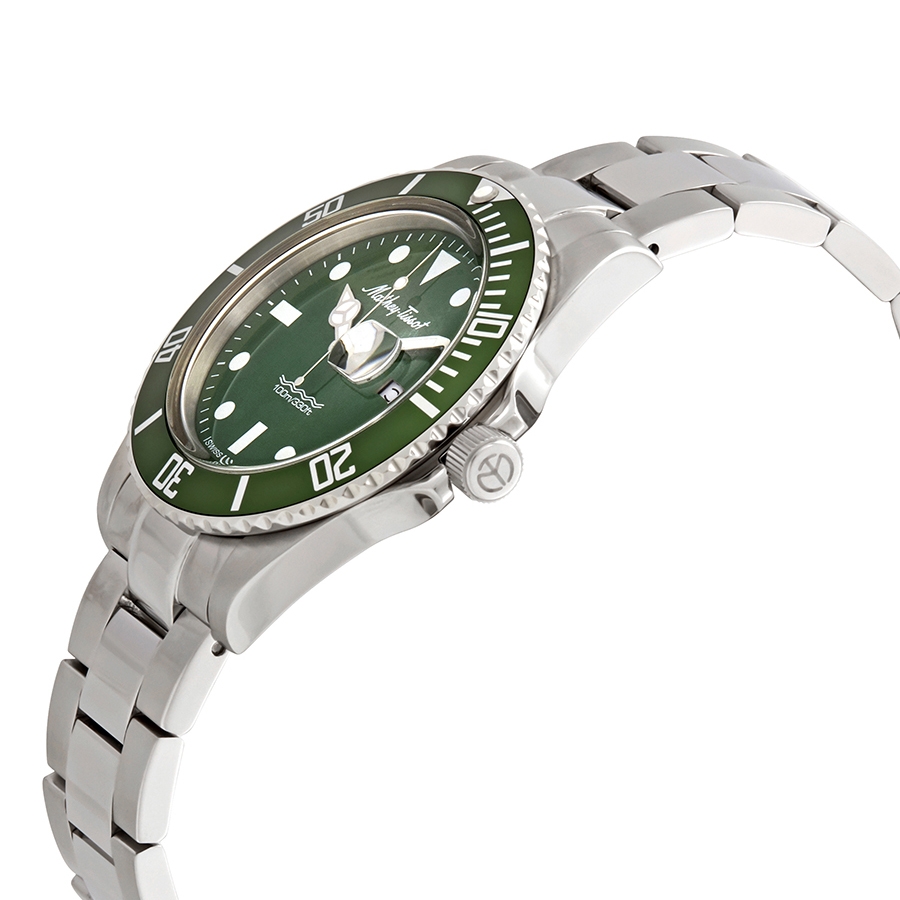 mathey tissot mathey vintage quartz green dial men's watch h9010av mathey tissot mathey vintage quartz green dial men's watch h9010av