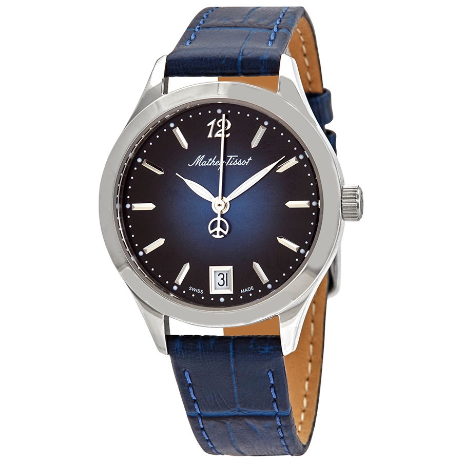 mathey tissot urban quartz blue dial ladies watch d411abu mathey tissot urban quartz blue dial ladies watch d411abu