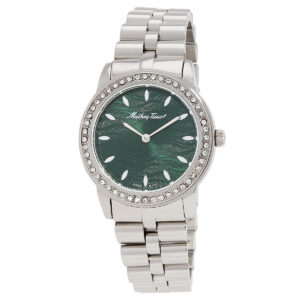 mathey tissot artemis quartz green dial ladies watch d10860aqv
