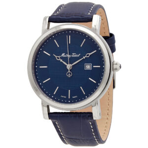 mathey tissot city quartz blue dial men's watch hb611251abu