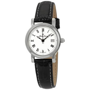 mathey tissot city silver dial ladies watch d31186abr