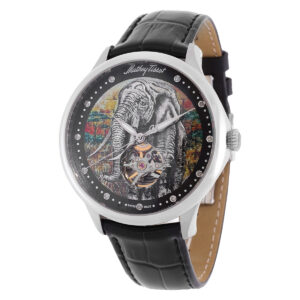mathey tissot edmond auto handcrafted multi color dial men's watch mc1886ael