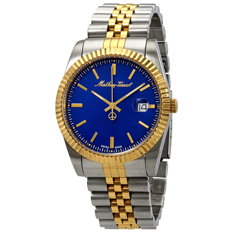 mathey tissot mathey iii quartz blue dial men's watch h810bbu mathey tissot mathey iii quartz blue dial men's watch h810bbu