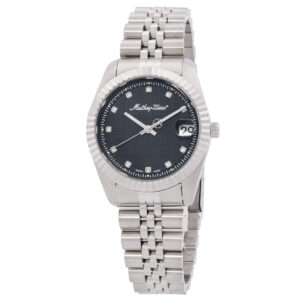 mathey tissot mathy iii quartz black dial ladies watch d807an