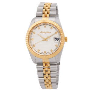 mathey tissot mathy iii quartz white dial ladies watch d807bi