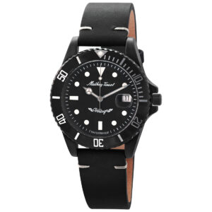 mathey tissot mathy vintage auto automatic black dial men's watch h901bznb