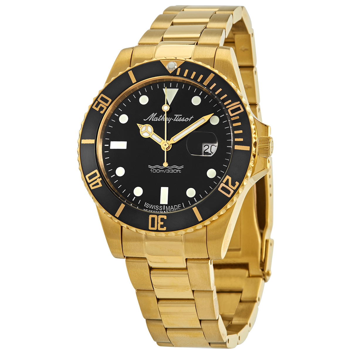 mathey tissot mathy vintage quartz 42mm black dial men's watch h9010pn mathey tissot mathy vintage quartz 42mm black dial men's watch h9010pn