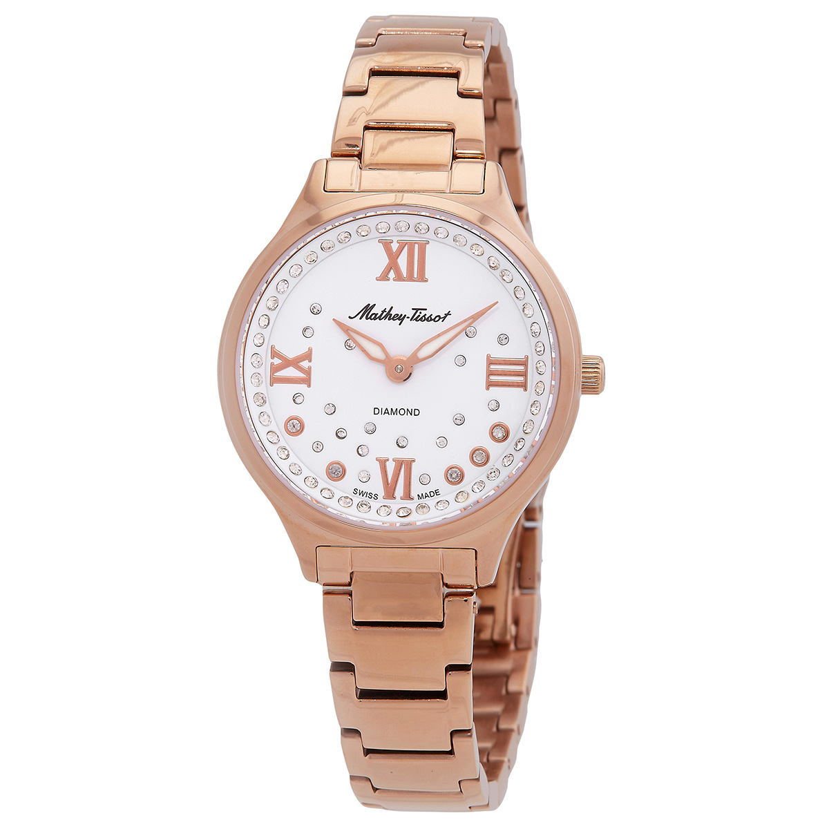 mathey tissot nicole quartz white dial ladies watch d985spi mathey tissot nicole quartz white dial ladies watch d985spi
