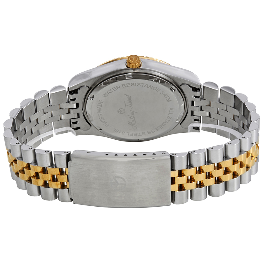 mathey tissot rolly iii crystal black dial men's watch h710bn mathey tissot rolly iii crystal black dial men's watch h710bn