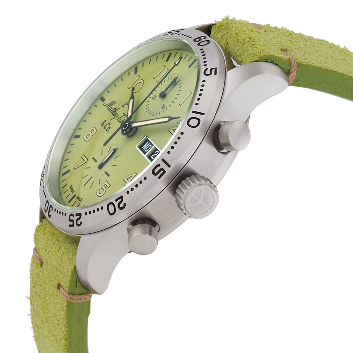 mathey tissot type 21 chrono auto chronograph automatic green dial men's watch h1821chtlv mathey tissot type 21 chrono auto chronograph automatic green dial men's watch h1821chtlv
