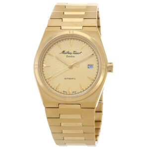mathey tissot zeus automatic champagne dial men's watch h118atpdi