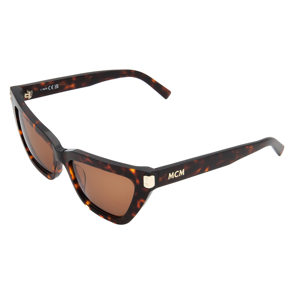 mcm brown cat eye ladies sunglasses mw0010 52e 54 mcm brown cat eye ladies sunglasses mw0010 52e 54