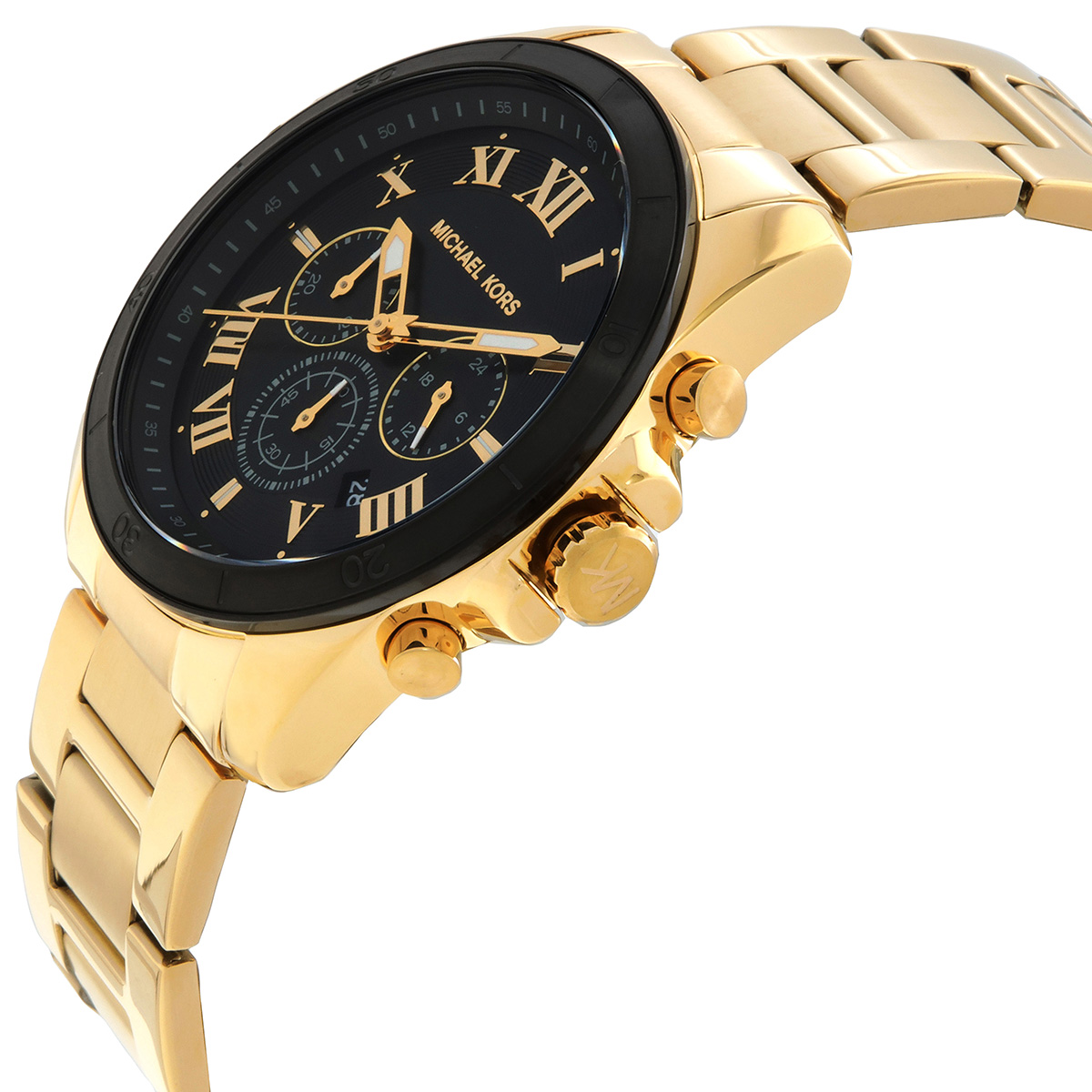 michael kors alek chronograph quartz black dial men's watch mk9184 michael kors alek chronograph quartz black dial men's watch mk9184