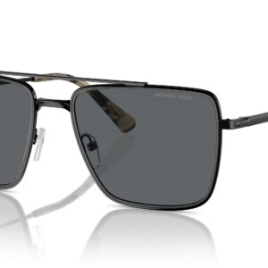 michael kors blue ridge dark grey navigator men's sunglasses mk1154 100587 58