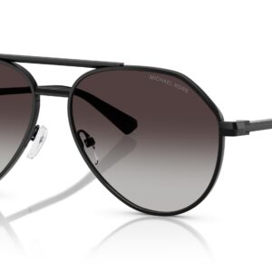 michael kors brentwood dark grey pilot men's sunglasses mk1168 10058g 58
