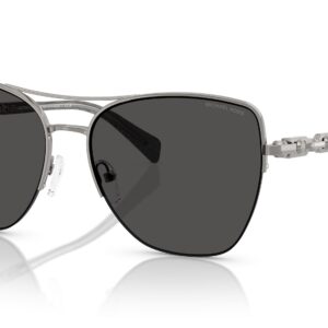 michael kors dorado beac grey cat eye ladies sunglasses mk1163 100287 57