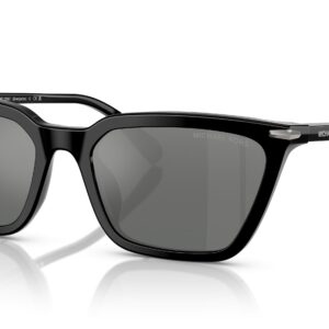 michael kors everglades silver flash square men's sunglasses mk2250u 300588 58