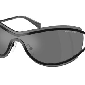 michael kors la praia grey shield ladies sunglasses mk1166 10056g 138