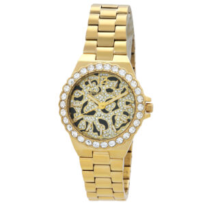 michael kors lennox quartz crystal ladies watch mk7394