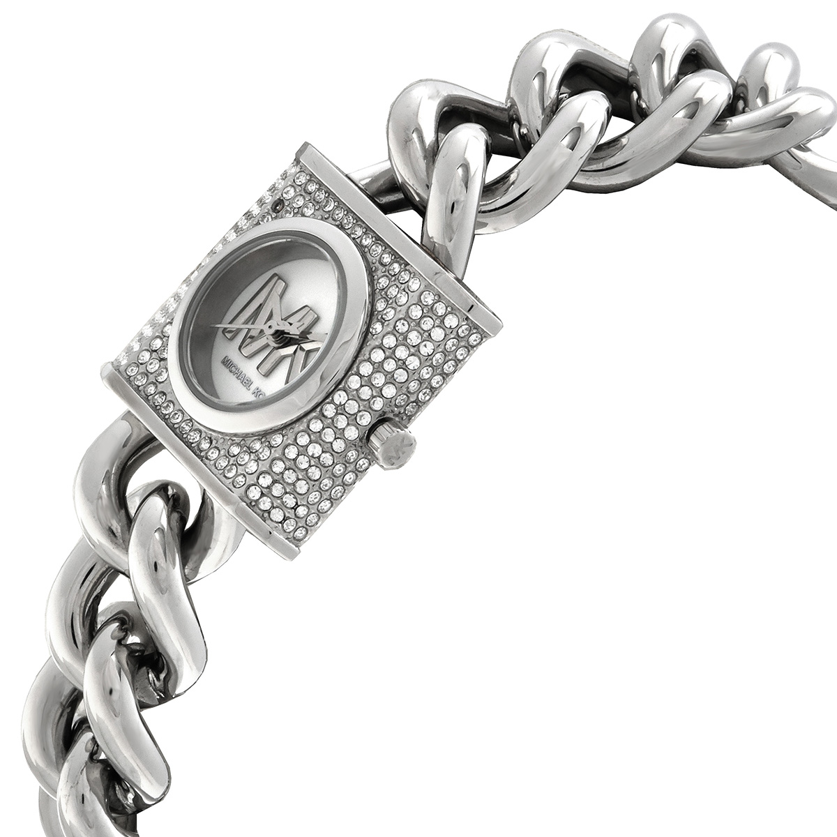 michael kors mk chain lock white dial ladies watch mk4718 michael kors mk chain lock white dial ladies watch mk4718