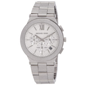 michael kors oversized billie frosted chronograph ladies watch mk7558