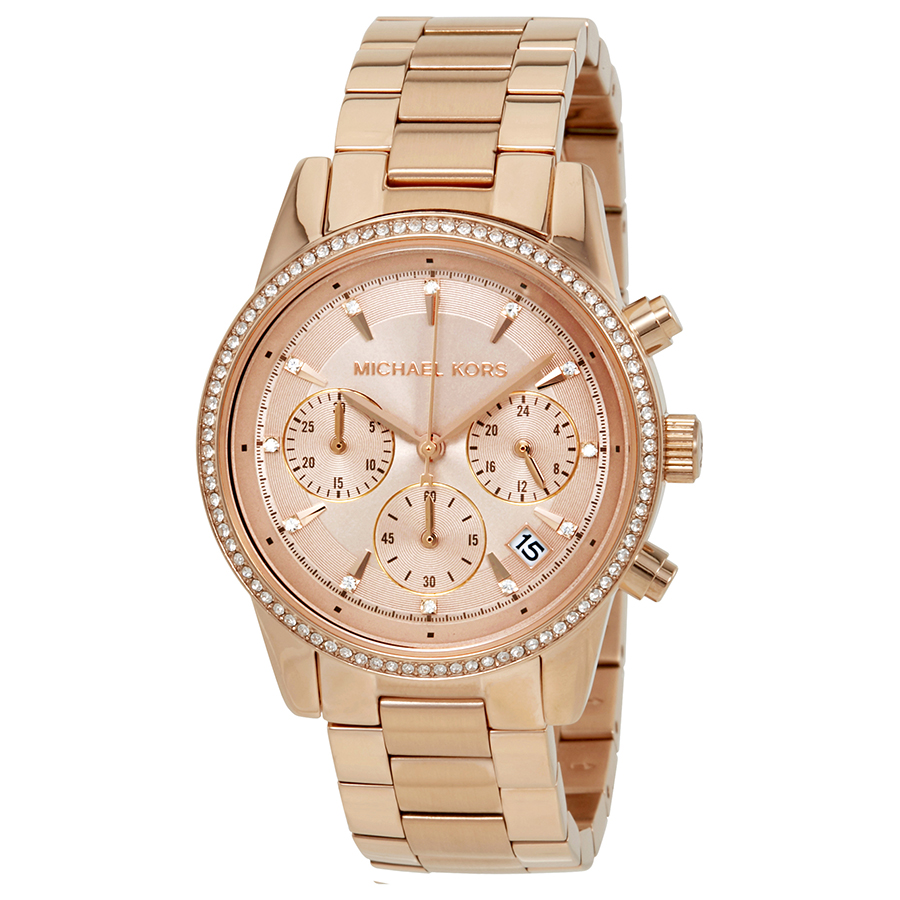 michael kors ritz rose dial ladies watch mk6357 michael kors ritz rose dial ladies watch mk6357