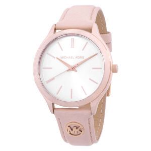 michael kors slim runway white dial ladies watch mk7545