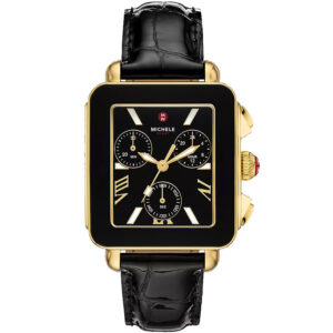 michele deco sport black dial ladies watch mww06k000070