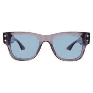 montblanc light blue square men's sunglasses mb0381s 004 54