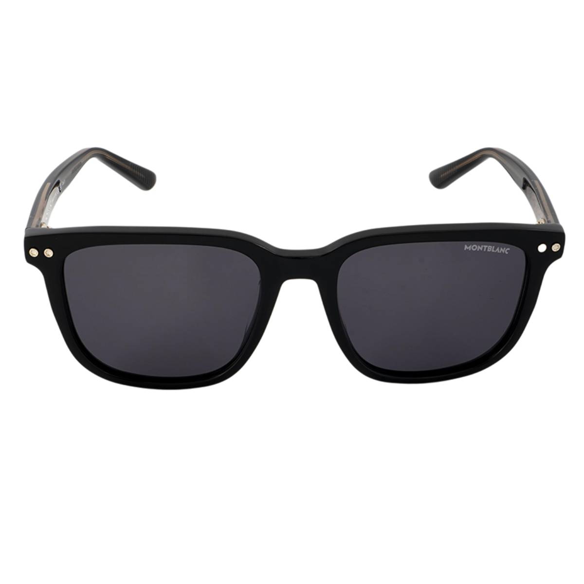 montblanc smoke square men's sunglasses mb0258sa 001 55 montblanc smoke square men's sunglasses mb0258sa 001 55