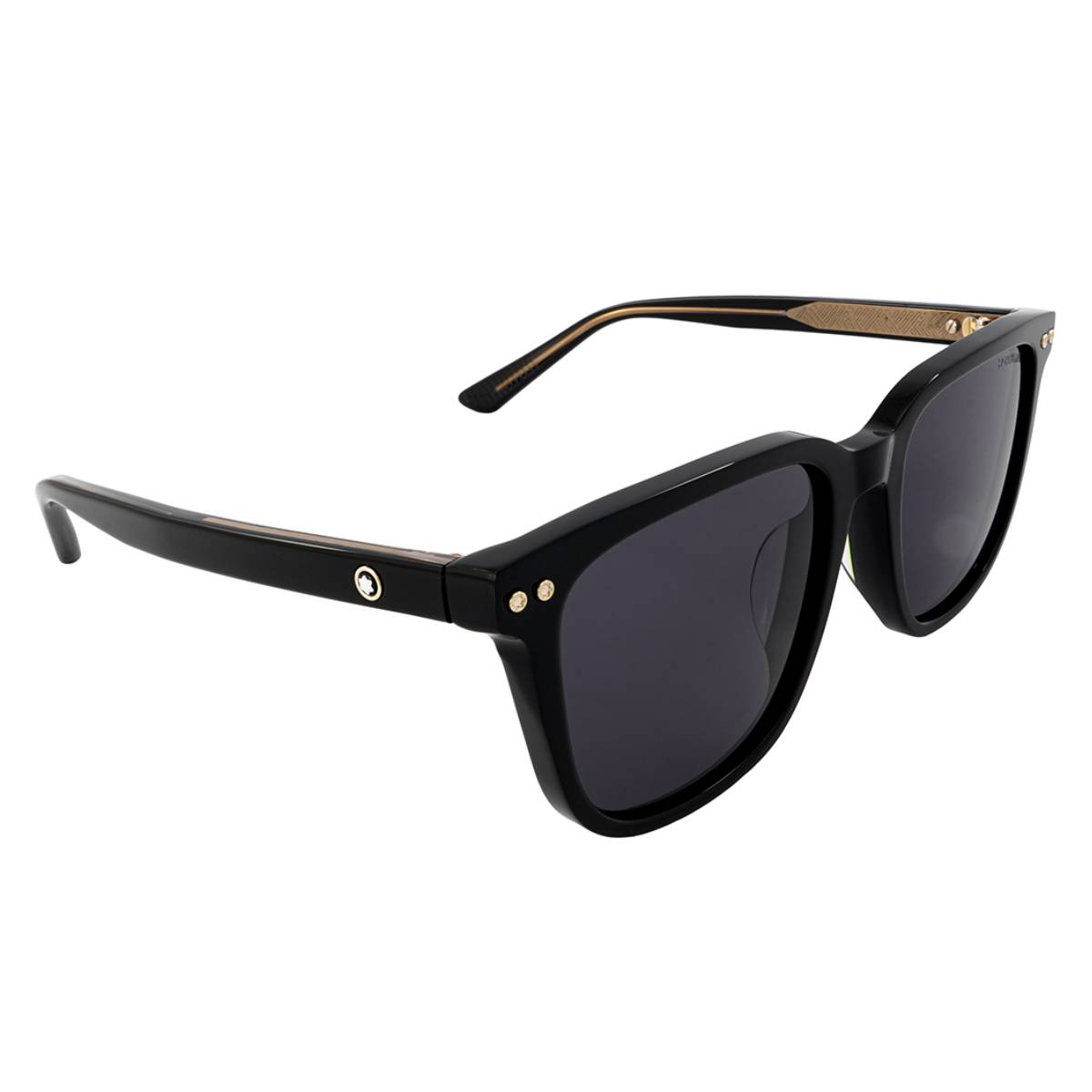 montblanc smoke square men's sunglasses mb0258sa 001 55 montblanc smoke square men's sunglasses mb0258sa 001 55