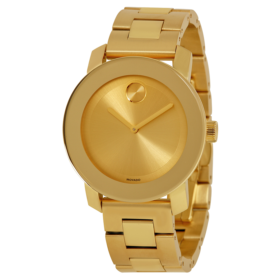 movado bold champagne dial yellow gold ion pated ladies watch 3600085 movado bold champagne dial yellow gold ion pated ladies watch 3600085