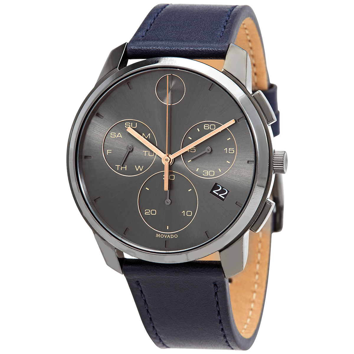 movado bold thin chronograph quartz grey dial men's watch 3600720 movado bold thin chronograph quartz grey dial men's watch 3600720