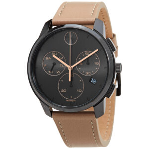movado bold thin chronograph quartz men's watch 3600719