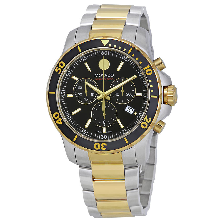 movado series 800 chronograph black dial men's watch 2600146 movado series 800 chronograph black dial men's watch 2600146