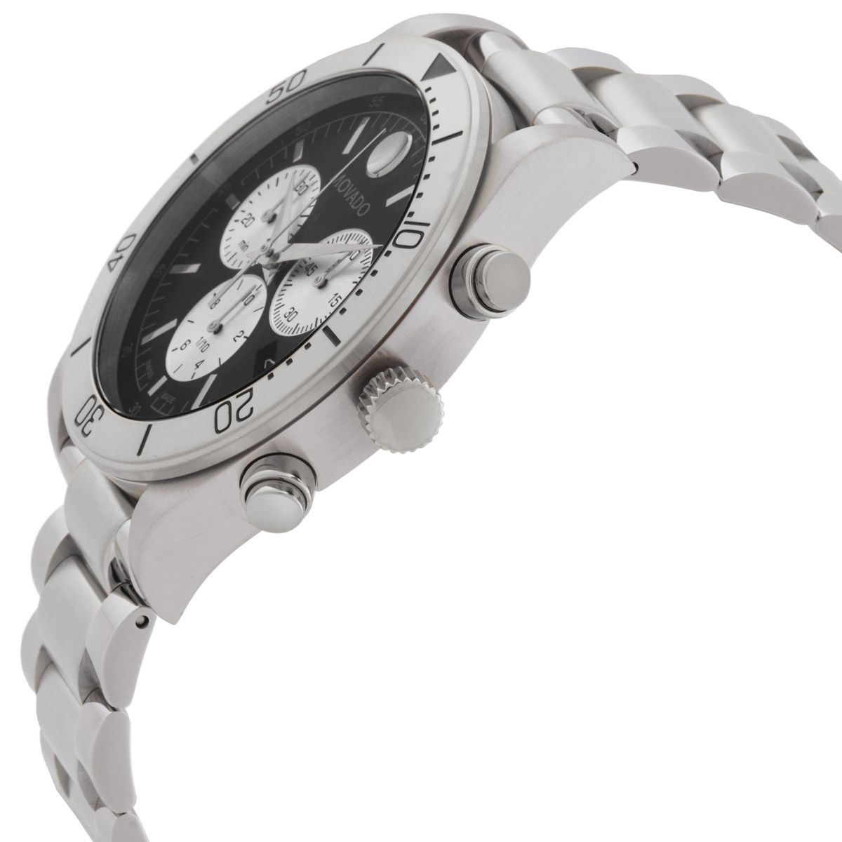 movado sport chronograph quartz black dial men's watch 607993 movado sport chronograph quartz black dial men's watch 607993