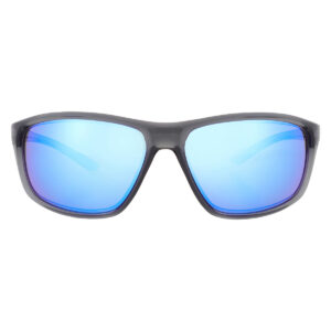 nike blue mirror wrap men's sunglasses nike adrenaline m ev1113 012 66