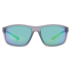 nike green mirror wrap men's sunglasses nike adrenaline m ev1113 013 66