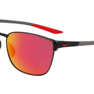 nike red mirror square men's sunglasses nike metal fusion m fv2381 010 55