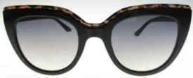 nine west smoke cat eye ladies sunglasses 10270473.khl blksmk