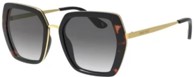 nine west smoke geometric ladies sunglasses 10266313.cgr torsmk