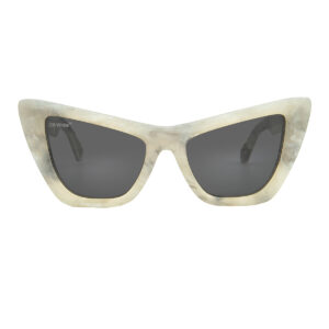 off white edvard grey cat eye ladies sunglasses oeri045 0807 57