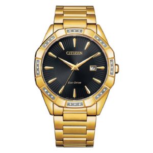 citizen open box citizen classic eco drive black dial men's watch bm7542 51e