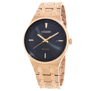 citizen open box citizen eco drive black dial men's watch bm7653 50e