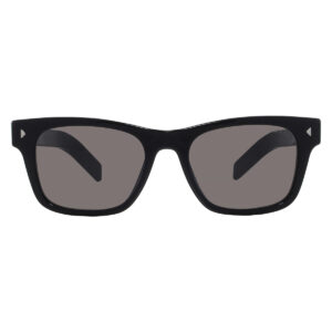 prada open box prada dark grey rectangular men's sunglasses pr a17s 16k731 54